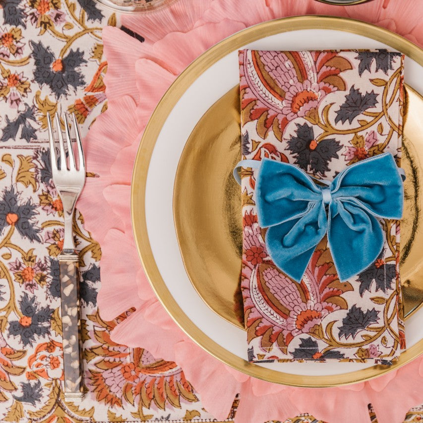 Coral Leaf Placemats (Set of Four)
