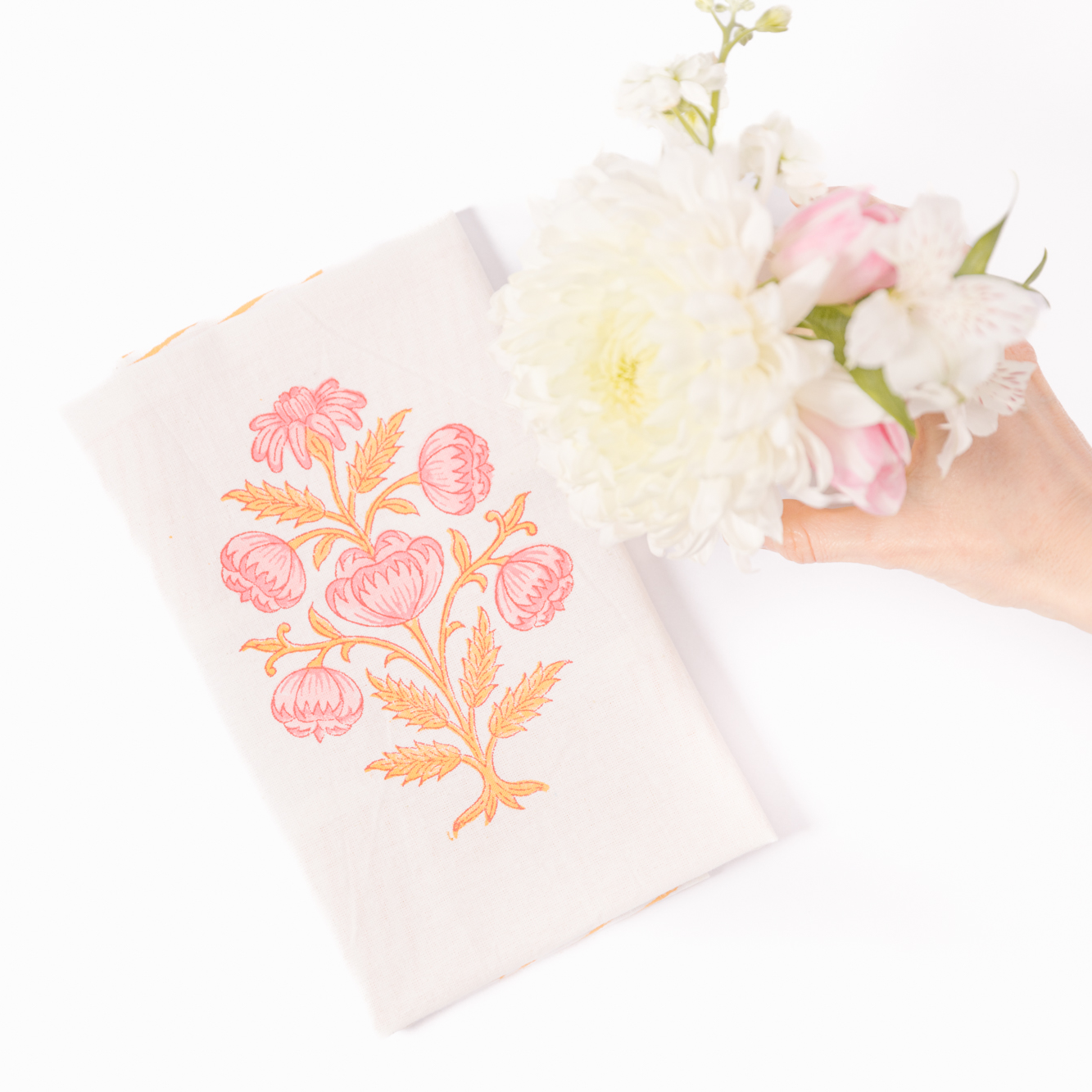 Pink Lily Napkin