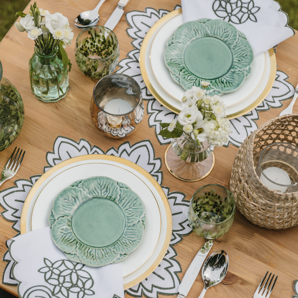 Flora Embroidered Napkin