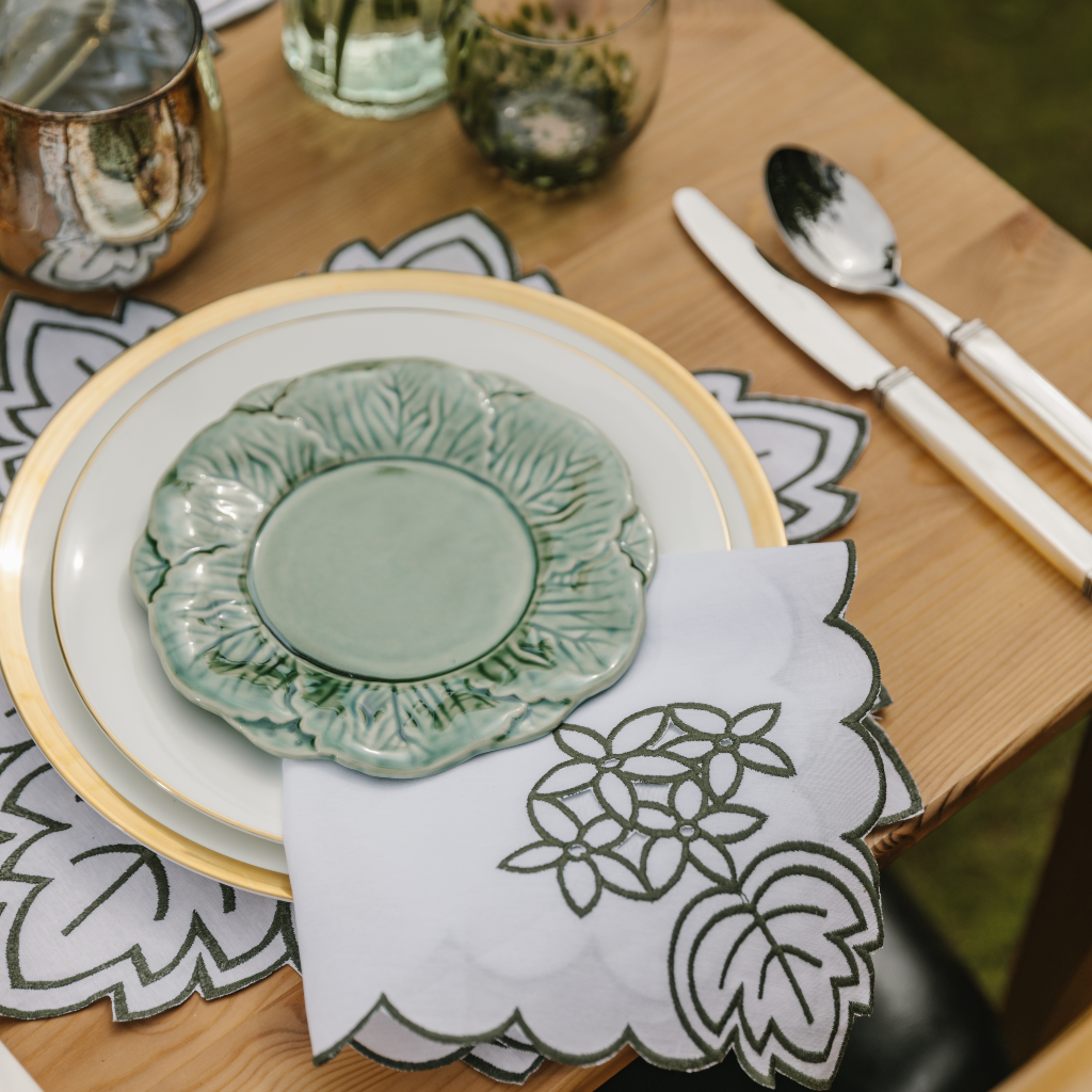 Flora Embroidered Napkin
