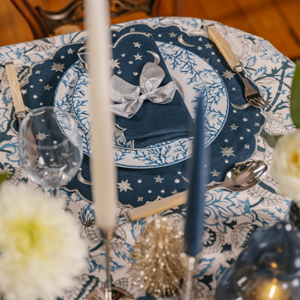 Rent: Celestial Embroidered Placemat