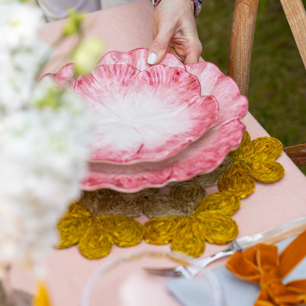 Pink Tulip Starter Plate