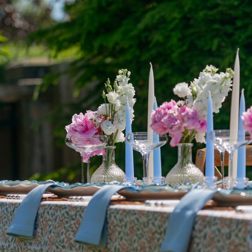 Rent: Pale Blue Linen Napkin