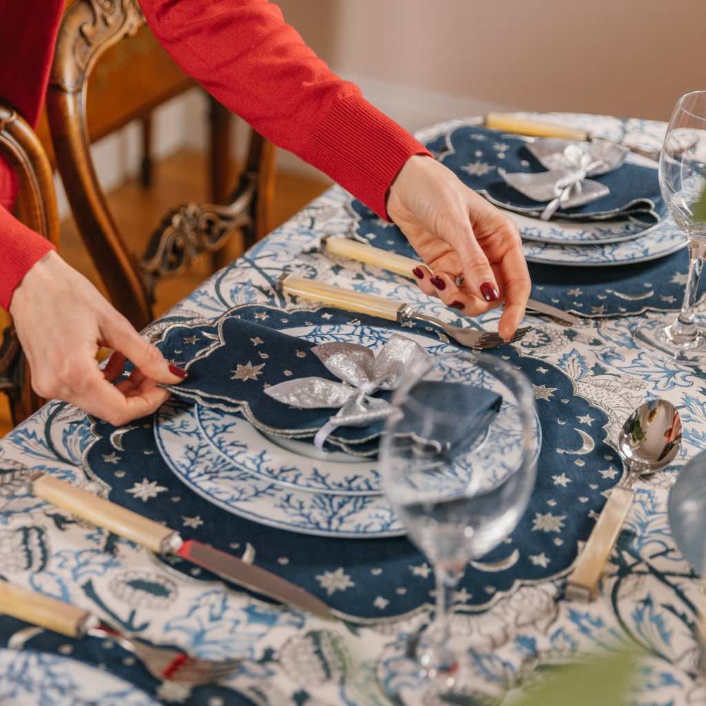 Celestial Embroidered Placemat
