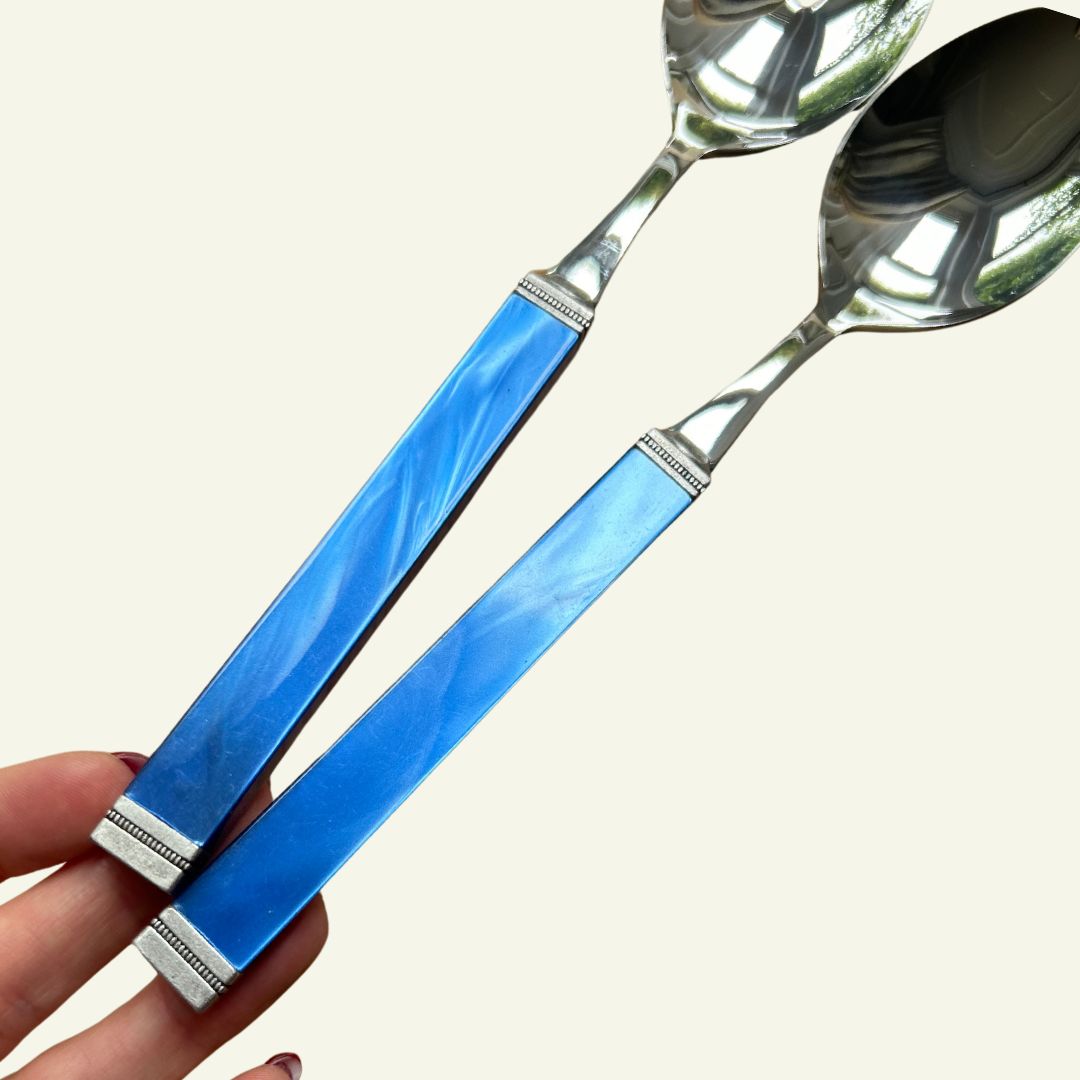 Lapis Pearl Salad Servers