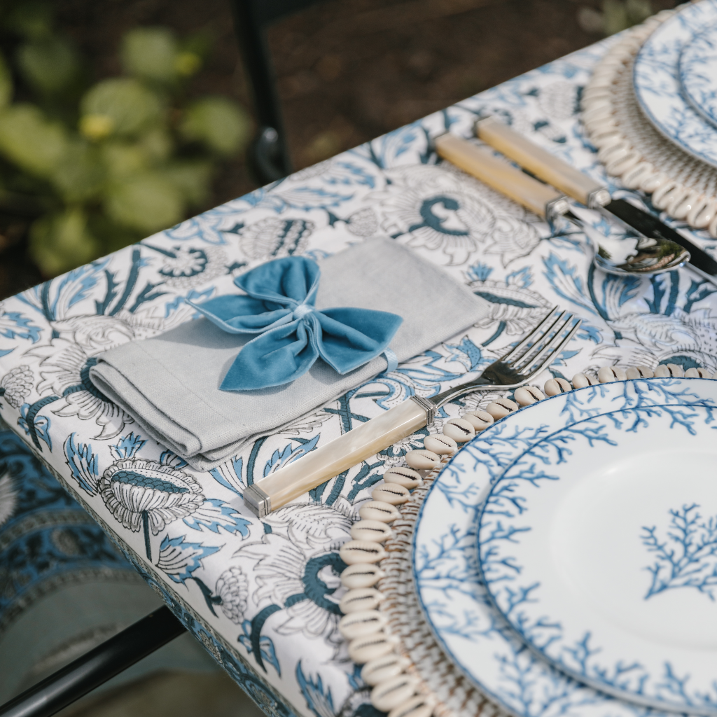 Dove Grey Linen Napkins (Set of Two)