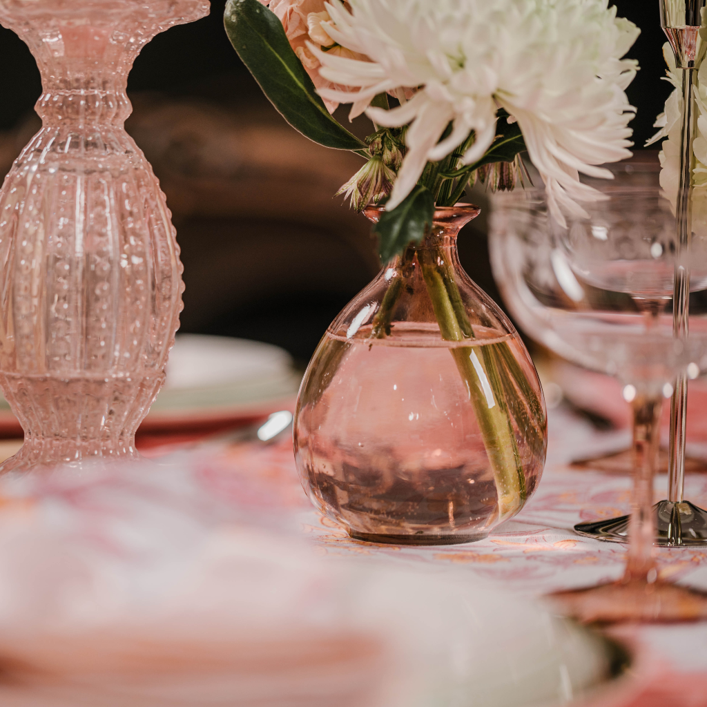 Rose Bud Vase Duo