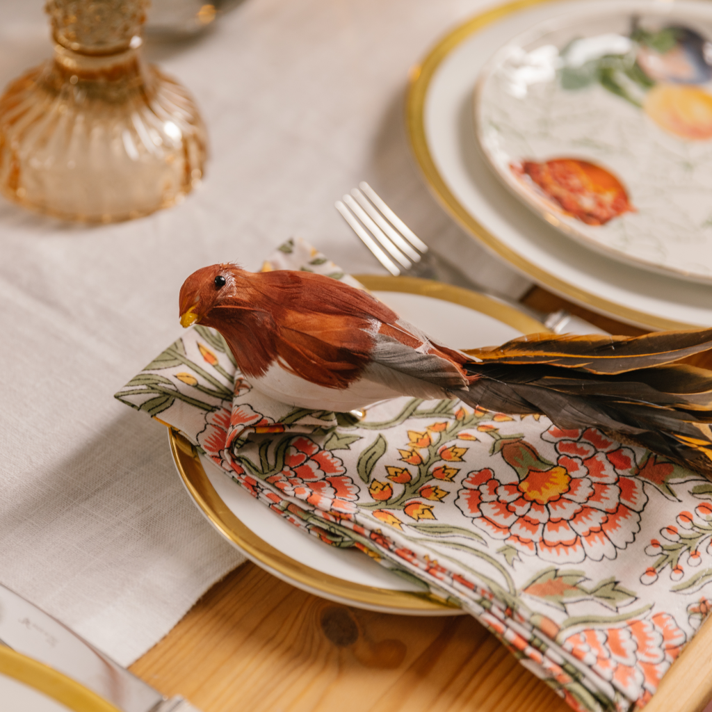 Copper Feather Bird