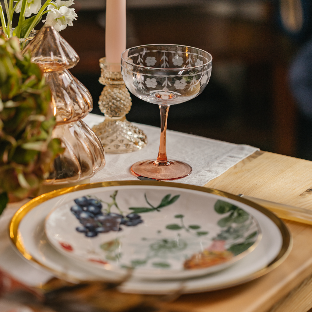 Porcelain Cotton Table Runner