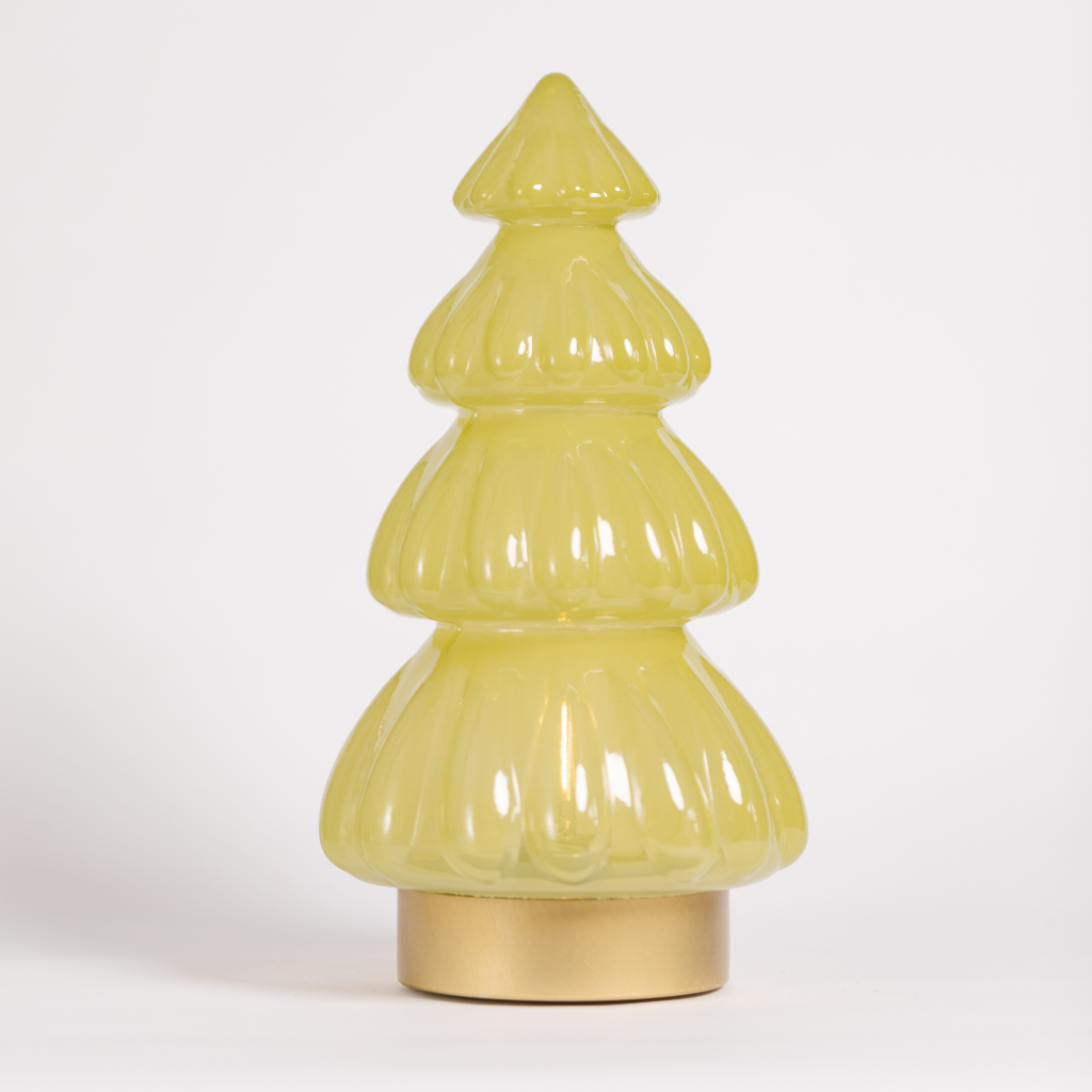 Jade Green Large Glass Tree