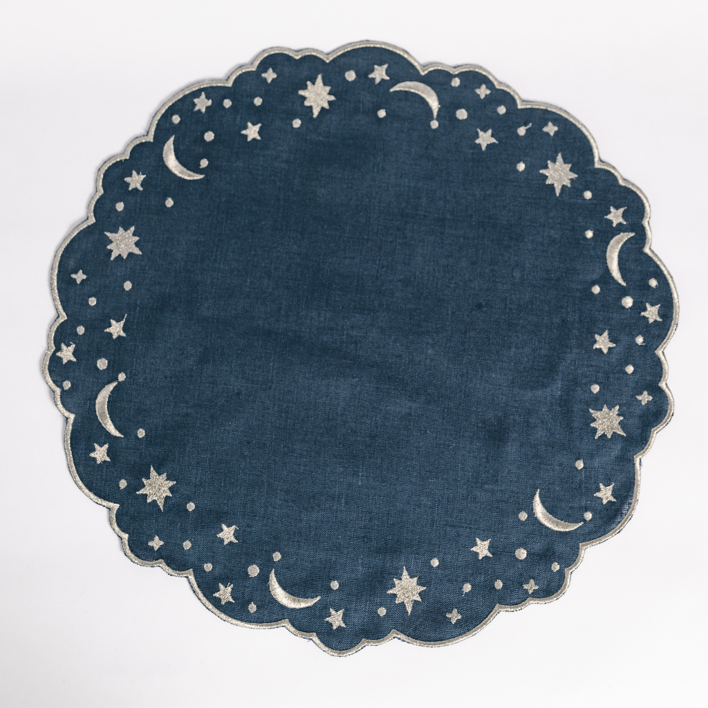 Celestial Embroidered Placemat