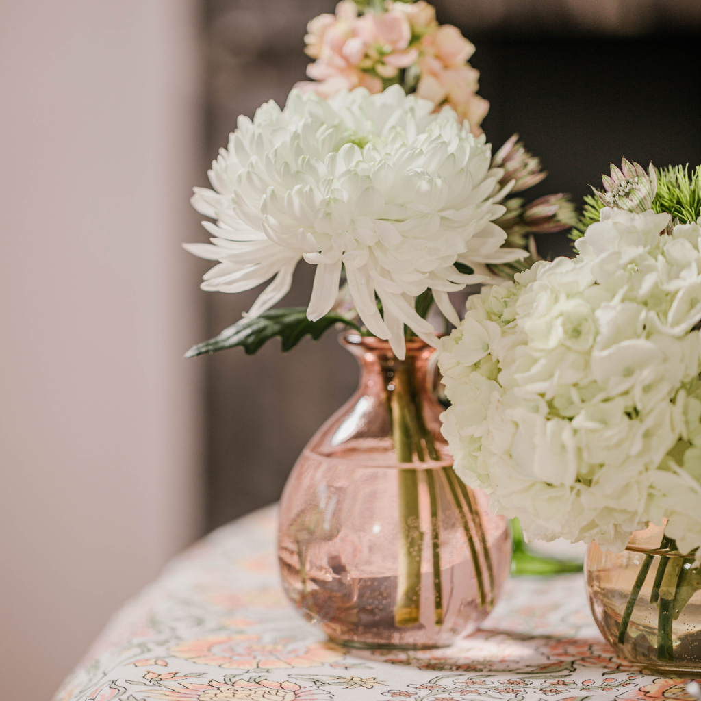 Rose Bud Vase Duo