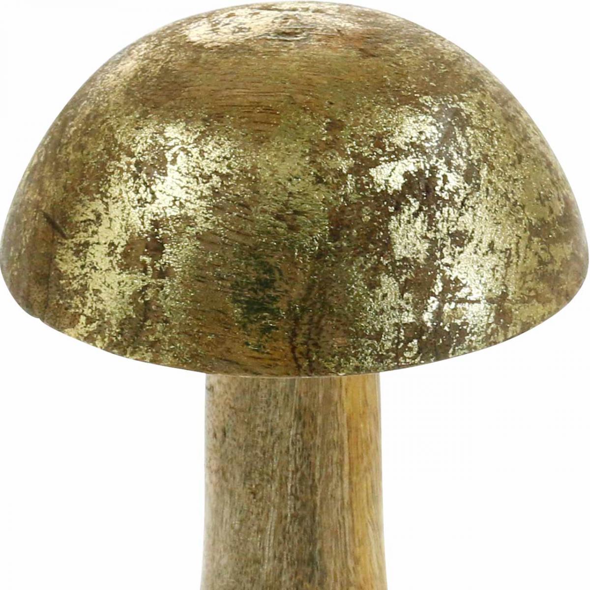 Large Golden Toadstool Duo