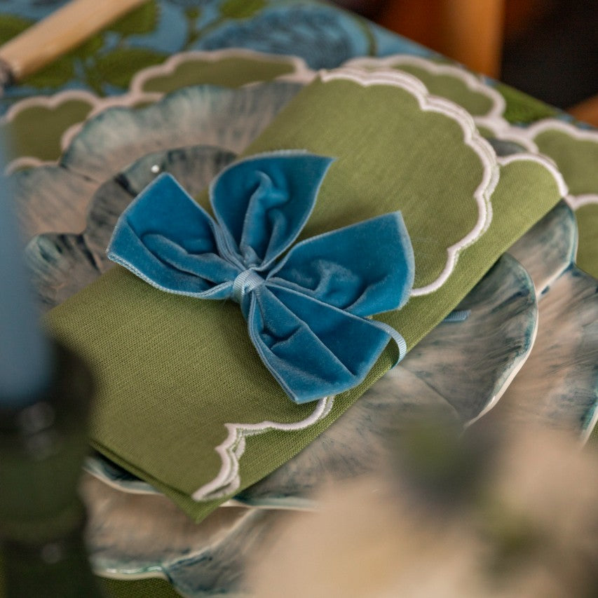 Rent: Fern Embroidered Napkin