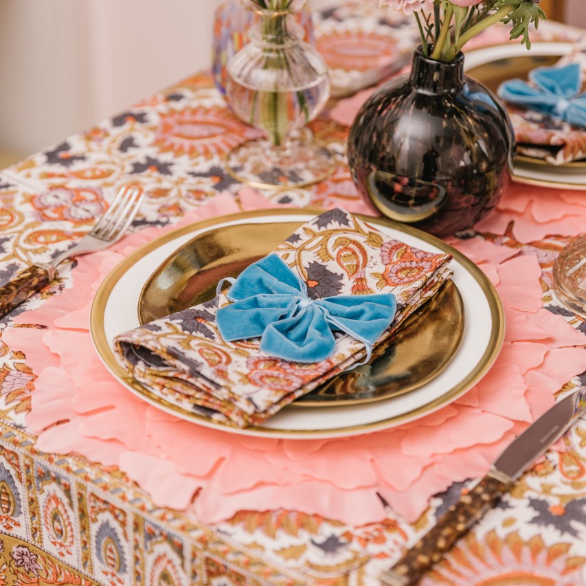 Coral Leaf Placemats (Set of Four)