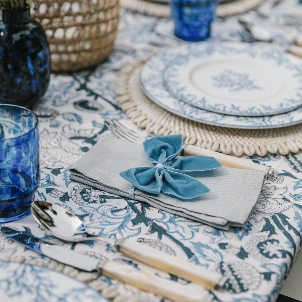 Rent: Dove Grey Linen Napkin