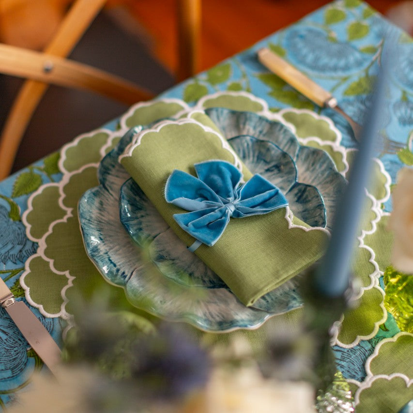 Rent: Fern Embroidered Placemat