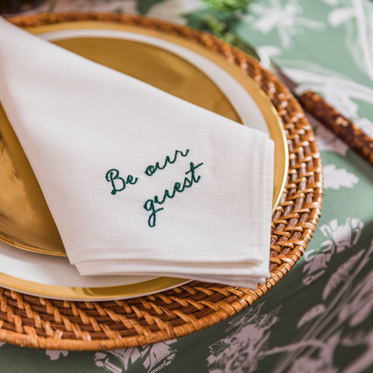 Be Our Guest Napkin