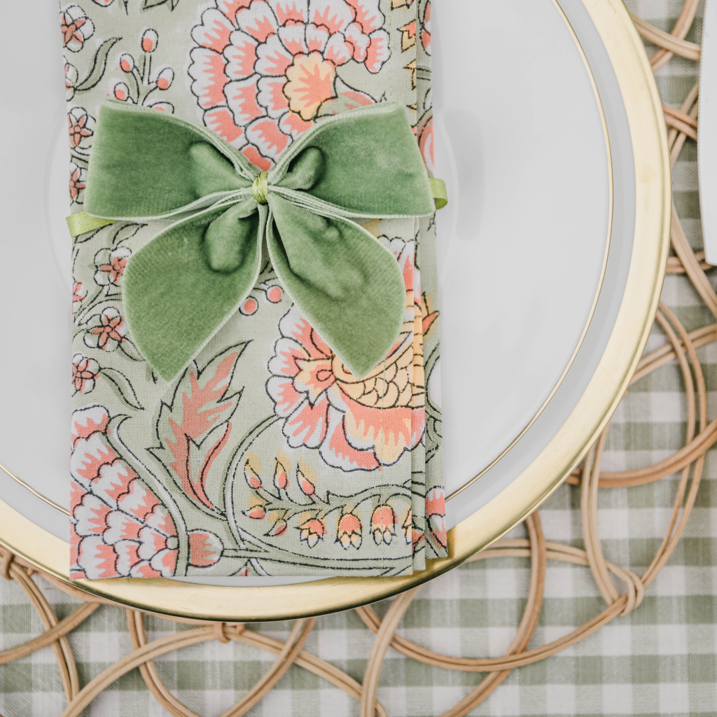 Rent: Dahlia Moss Napkin