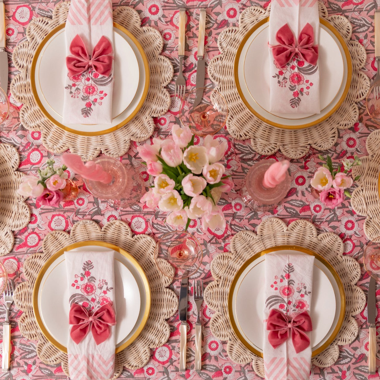 Cherry Blossom Napkins (Set of Two)