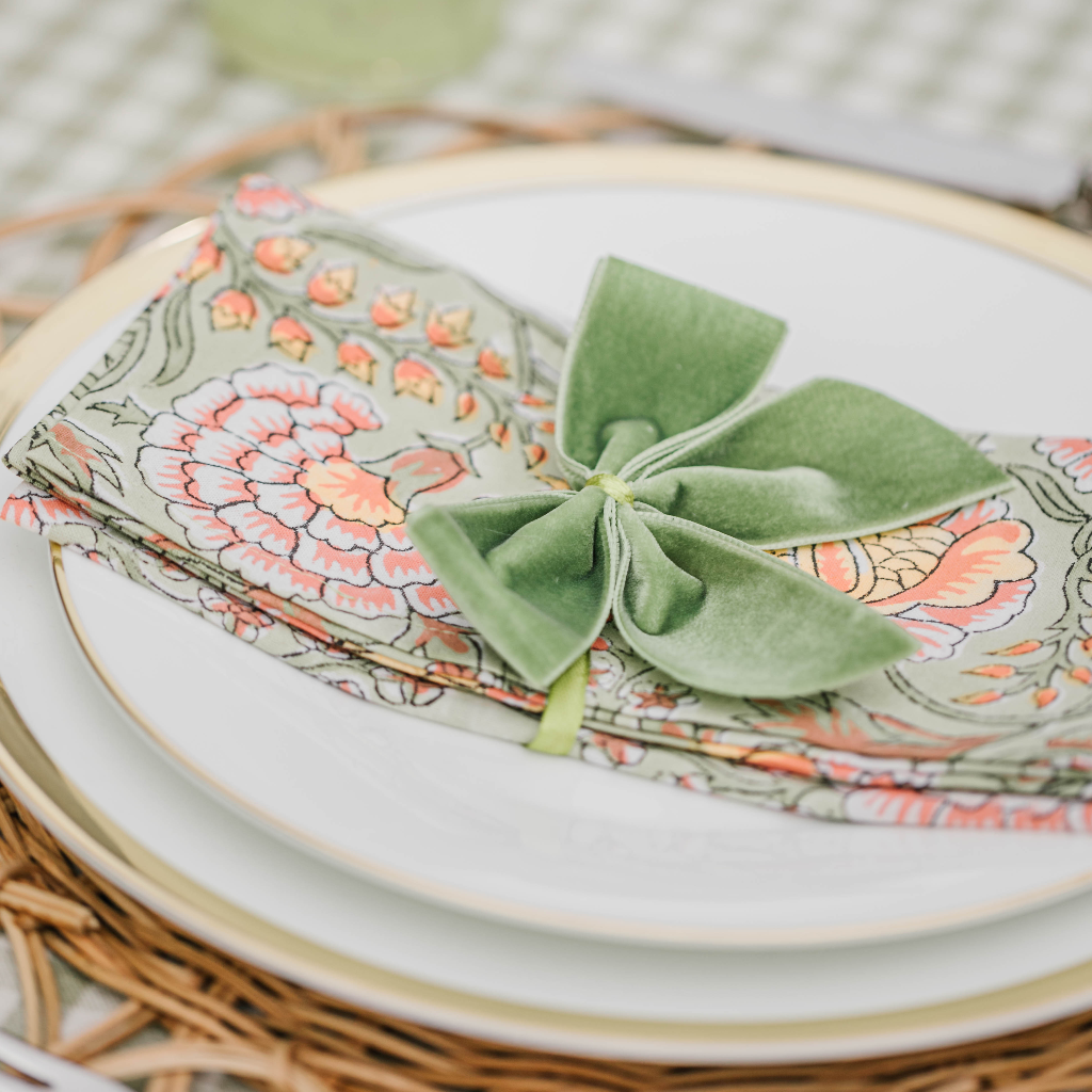 Rent: Dahlia Moss Napkin