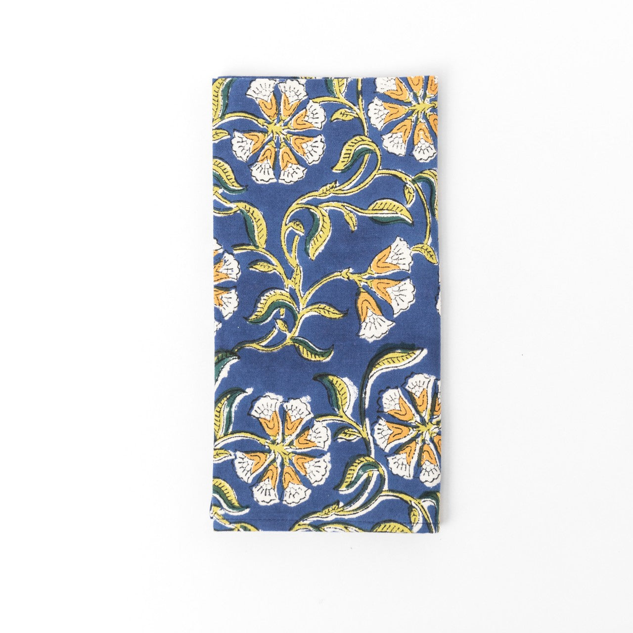 Indigo Flower Napkins (Set of Two)
