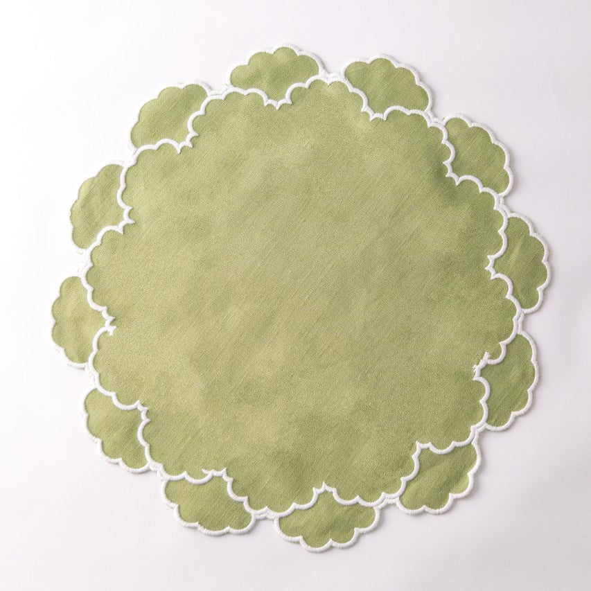 Rent: Fern Embroidered Placemat