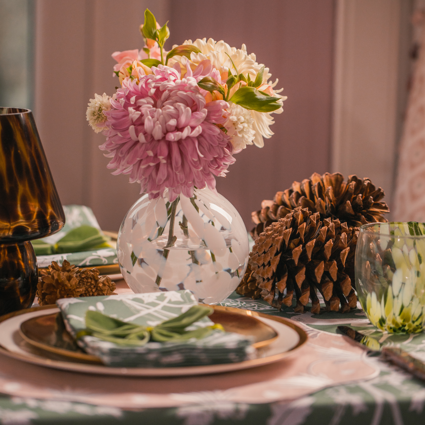 Snow Leopard Dappled Vase