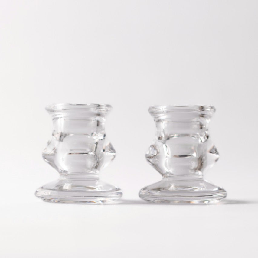 Mini Tulip Glass Candle Holders