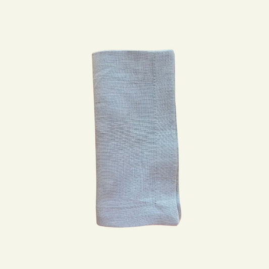 Rent: Pale Blue Linen Napkin