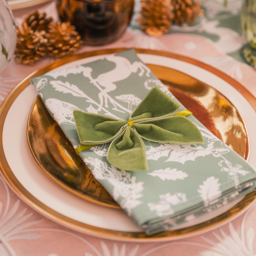 Woodland Sage Napkins (Set of Two)