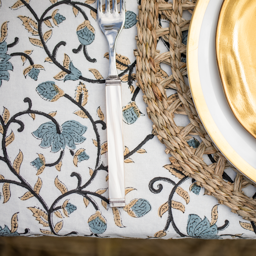 Blue Willow Tablecloth