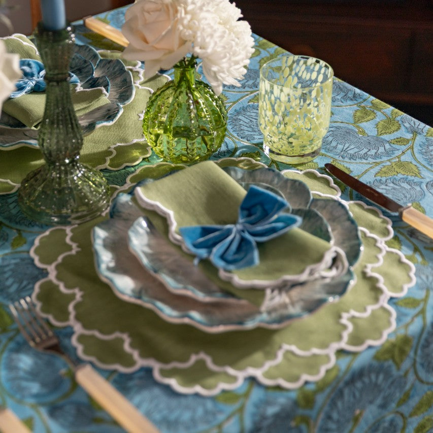 Rent: Fern Embroidered Placemat