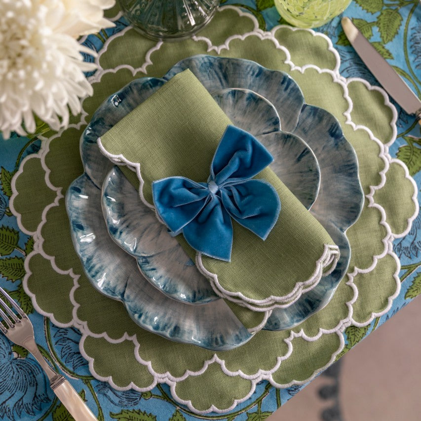 Rent: Fern Embroidered Placemat