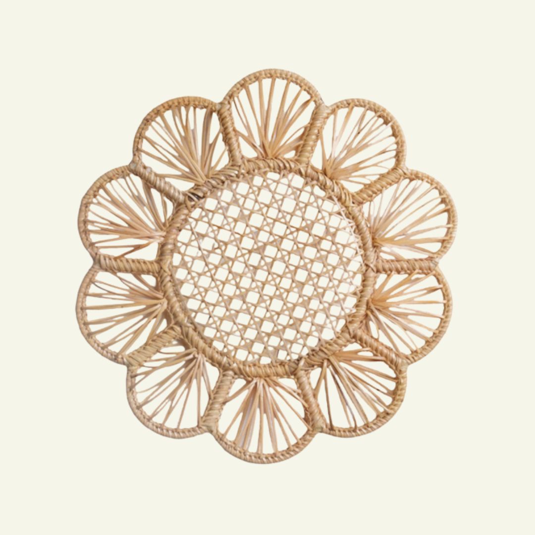 Rent: Woven Flower Placemat
