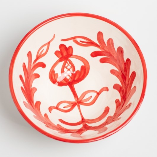 Pomegranate Flower Bowl