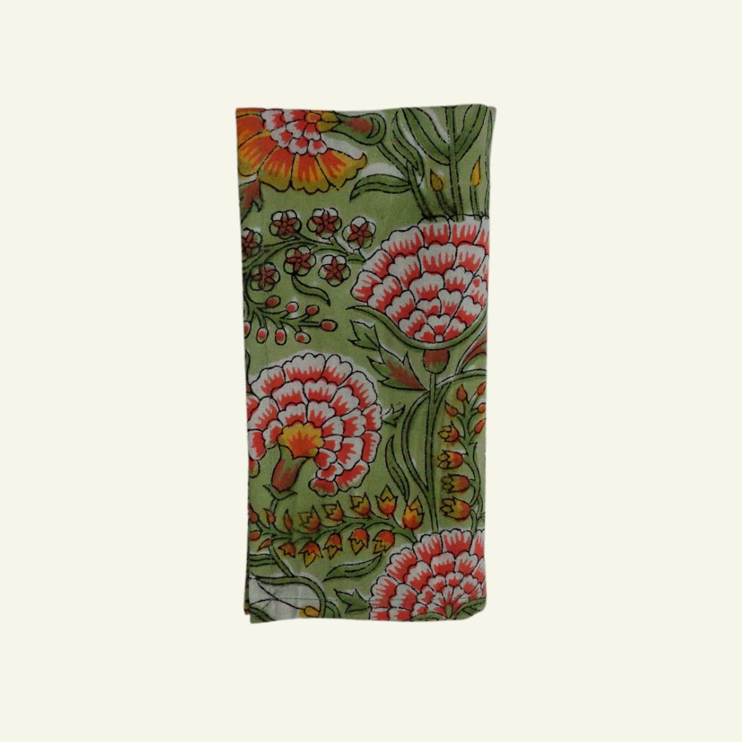 Dahlia Moss Napkins (Set of Two)