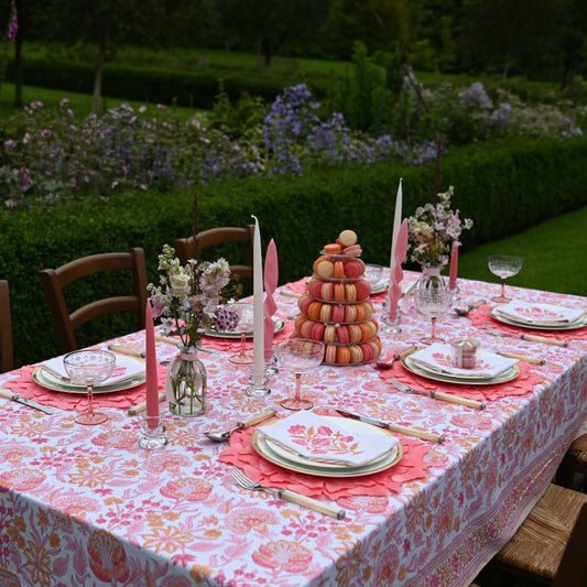 Indian Pink Tablecloth