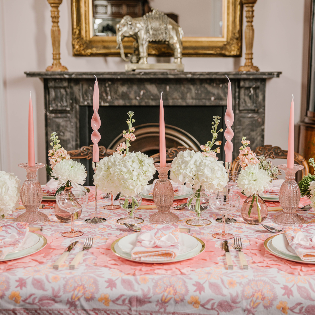 Indian Pink Tablecloth