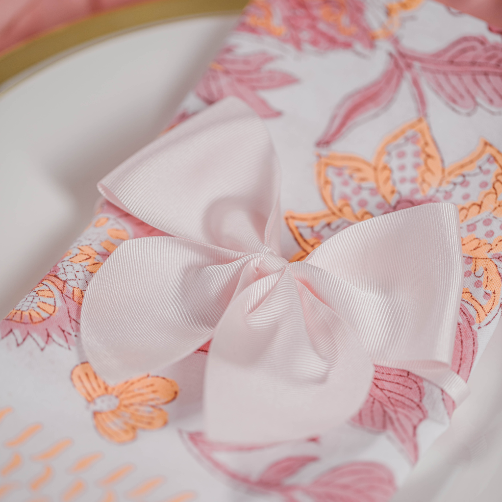 Indian Pink Napkins (Set of Two)