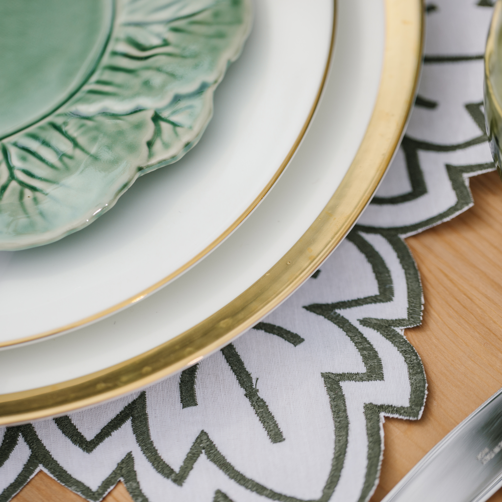 Flora Embroidered Placemat