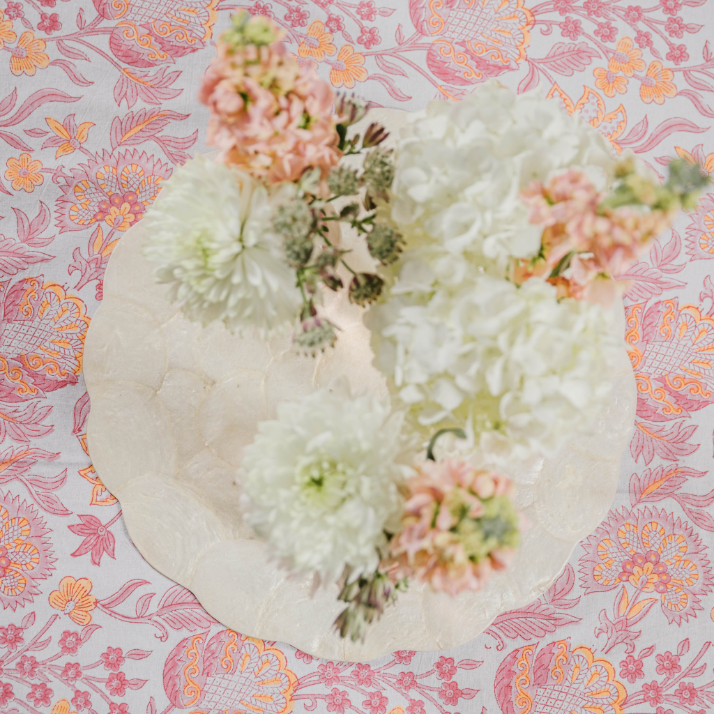 Indian Pink Tablecloth