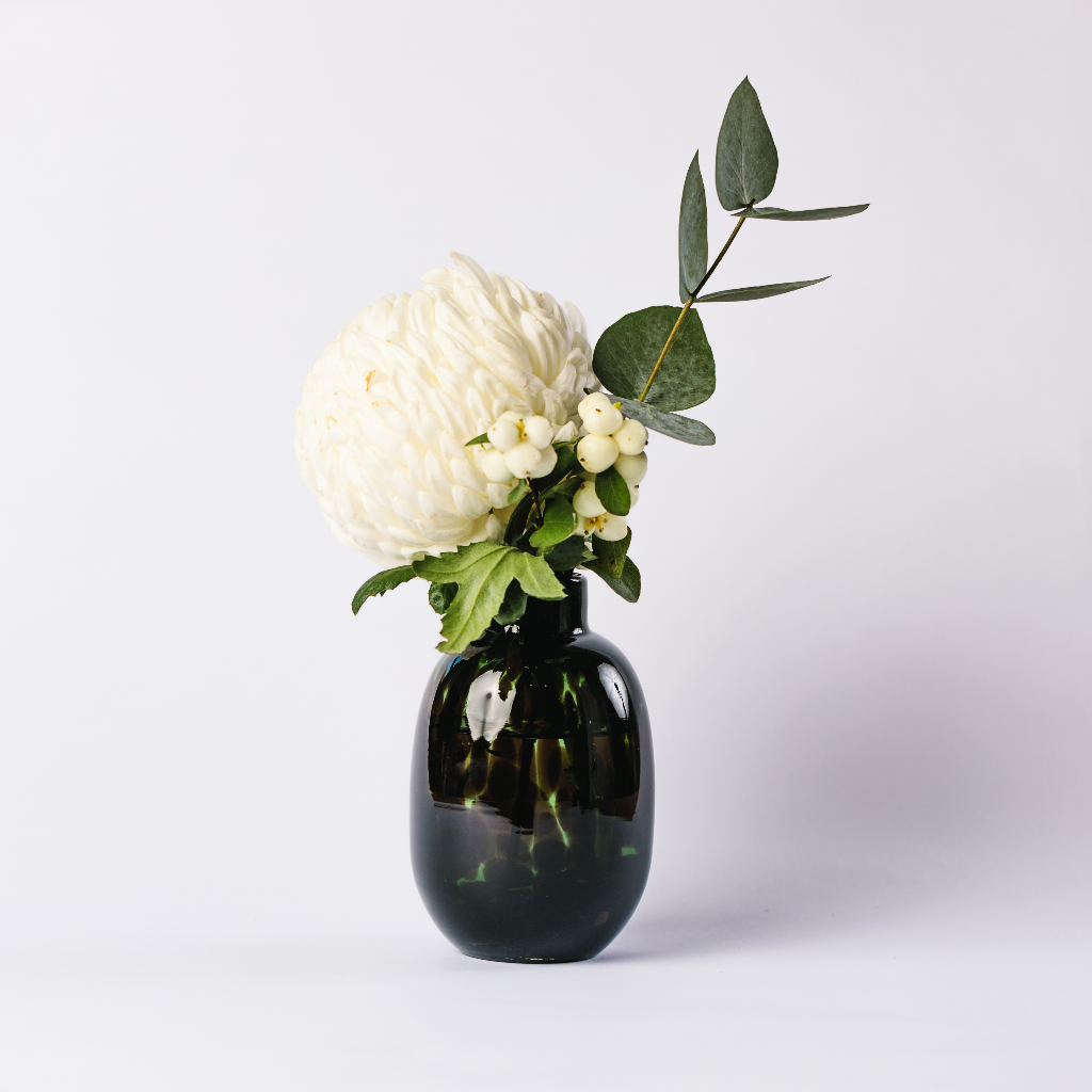 Verde Dappled Vase