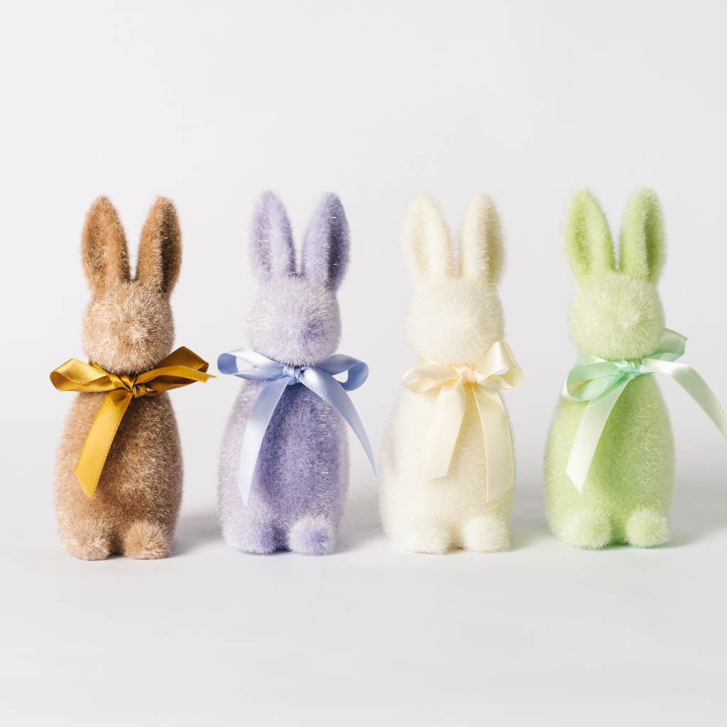 Soft Brown Easter Bunny Twins