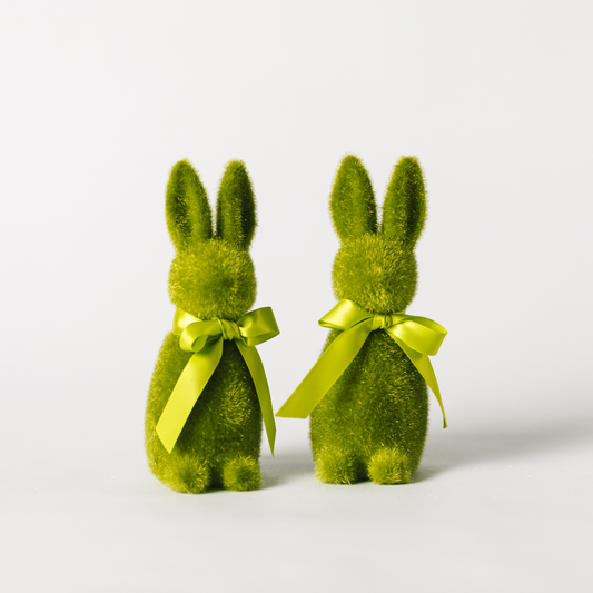 Moss Green Easter Bunny Twins