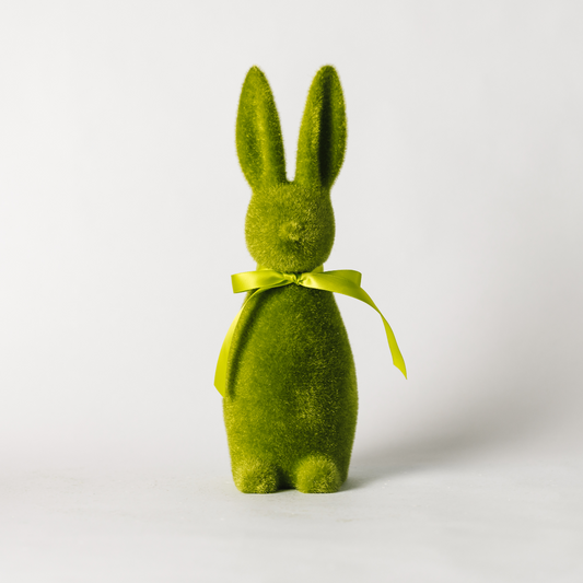 Large Moss Green Easter Bunny