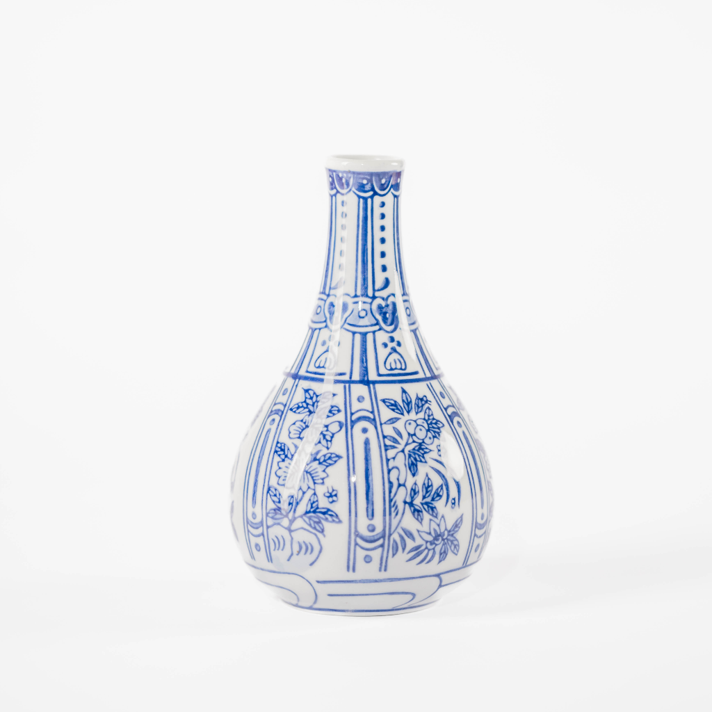 Chinoiserie Bud Vase