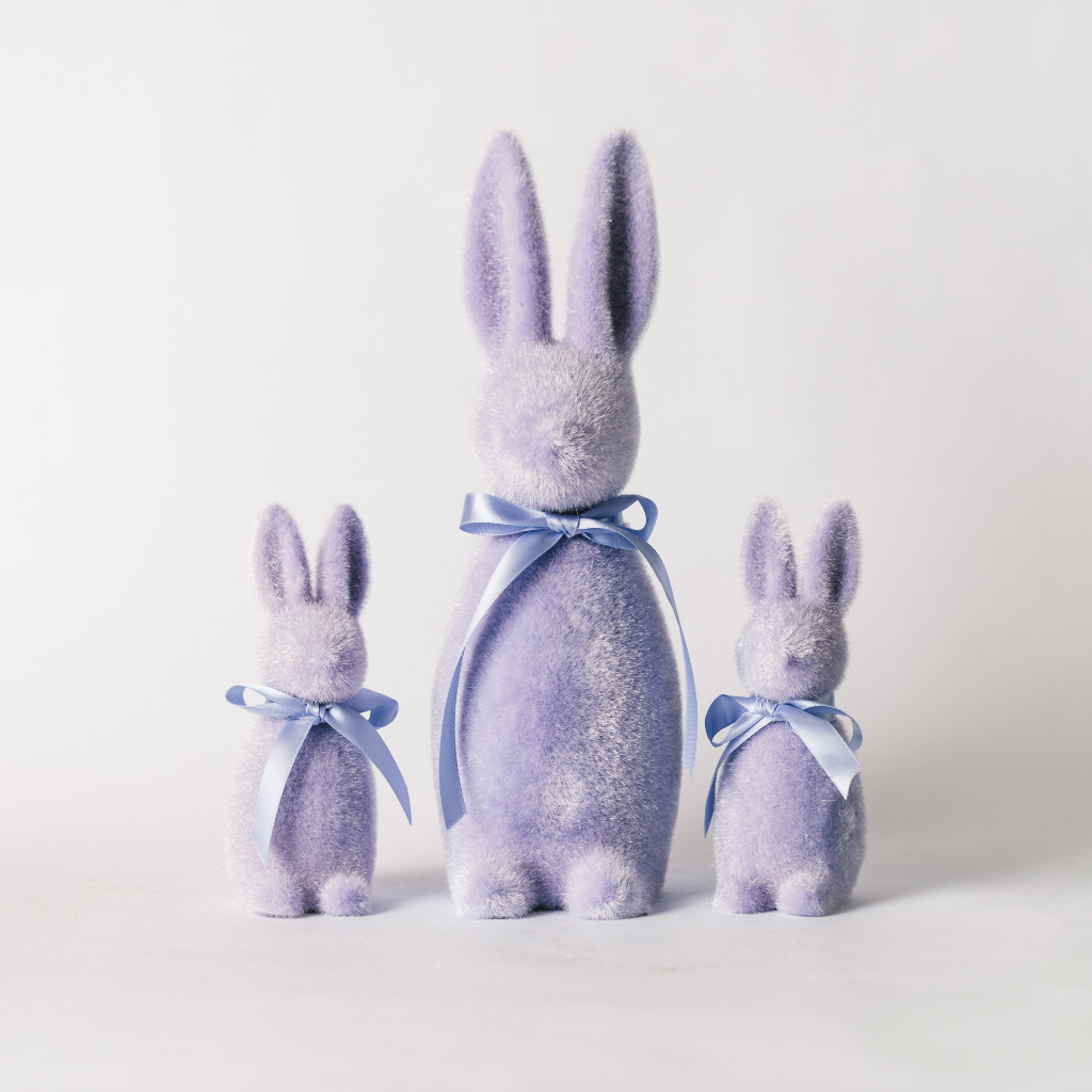 Large Lilac Easter Bunny