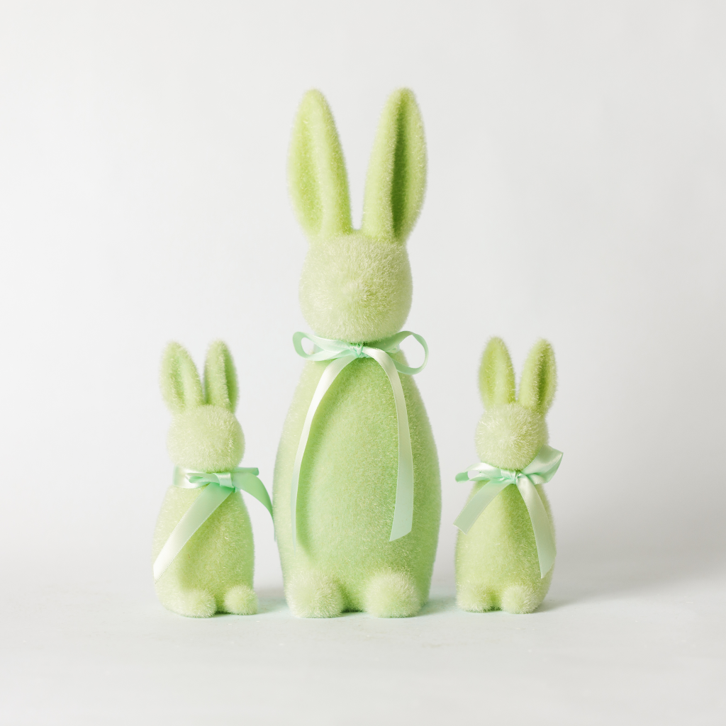 Mint Green Easter Bunny Twins