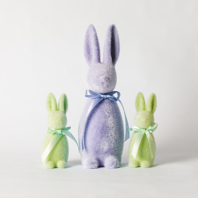 Mint Green Easter Bunny Twins